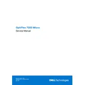 Dell OptiPlex 7000 Micro Desktop manual cover