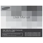 Samsung HMX-Q10BN Camcorder manual cover