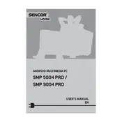 Sencor SMP 5004 PRO Multimedia Player manual cover