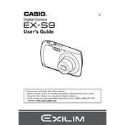 Casio EXS9 Camera manual cover