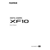 Fujifilm Premium Compact XF10 Camera manual cover