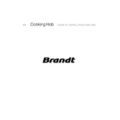 Brandt TI1107BCN Hob manual cover