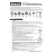 Sealey SUPERSTART550 Charger manual cover