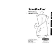 Back To Basics SPL6BLACK Smoothie Maker manual cover