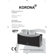 Korona 21044 Toaster manual cover