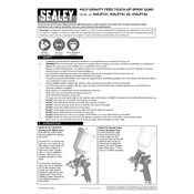 Sealey HVLP731 Spray Gun manual cover