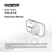 Olympus VH-210 manual cover