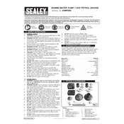 Sealey EWP050 Pump manual cover