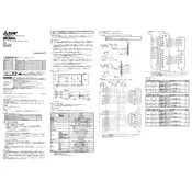 Mitsubishi MR-J3-D05 Servo System manual cover