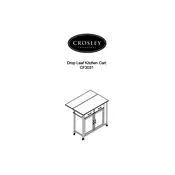 Crosley CF3031 Cart manual cover