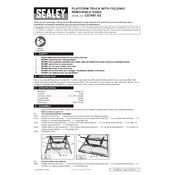 Sealey CST997.V2 Platform Truck manual cover