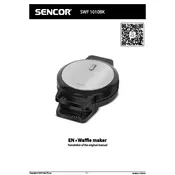 Sencor SWF 1010BK Waffle Maker manual cover