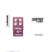 TC Electronic VORTEX FLANGER manual cover