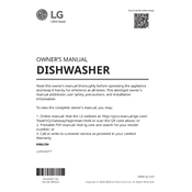 LG LDFN3432T LDFN3432T.ASTEEUS Dishwasher manual cover