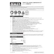 Sealey RE225.V3 Compressor manual cover