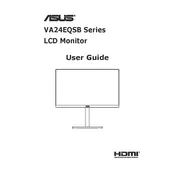 ASUS VA24EQSB Monitor manual cover