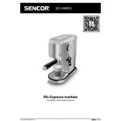 Sencor SES 4900SS Coffee Maker manual cover