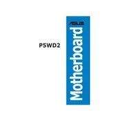 ASUS P5WD2 Motherboard manual cover