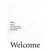 BenQ FP231W manual cover