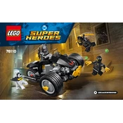 LEGO Super Heroes 76110 Construction Set manual cover