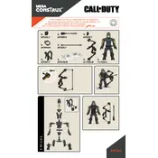 Mega Construx Mattel Call of Duty Specialist FMG06 Construction Set manual cover