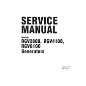 Subaru RGV6100 Generator