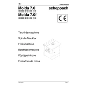 Scheppach Molda 7.0 1902104902 Milling Machine manual cover