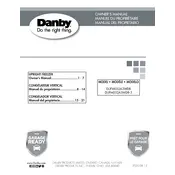 Danby DUFM032A3WDB-3 Freezer manual cover