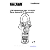 Flir Extech EX820 Clamp Meter manual cover