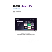 RCA ROKU TV RTRU7028-CA TV manual cover