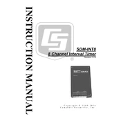 Campbell Scientific SDM-INT8 Timer manual cover