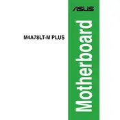 ASUS M4A78LT-M PLUS Motherboard manual cover