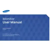 Samsung SE590 Series Monitor manual cover