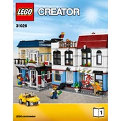 LEGO 31026-1 Construction Set manual cover