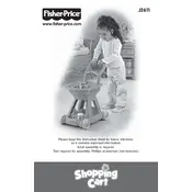 Fisher Price Mattel Shopping Cart J2611 Toy manual cover