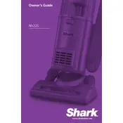 Shark NV22S Vacuum manual cover