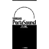 Yamaha PS-200 Keyboard manual cover