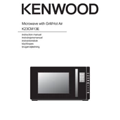 Kenwood K23CM13E manual cover