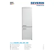 Severin RKG 8920 Refrigerator manual cover