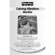 Fisher Price Mattel Calming Vibrations 71644 Monitor manual cover