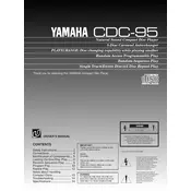 Yamaha CDC-95 Disc Player manual cover