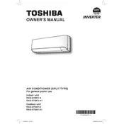 Toshiba RAS-07BAV-A1 Air Conditioner manual cover