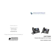 Grandstream GXP1760W IP Phone manual cover