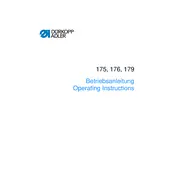 Dürkopp Adler 176 Sewing Machine manual cover