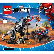 LEGO Spider-Man 76151-2 Construction Set manual cover