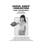 Fisher Price Mattel Super Show Projector and Flashlight 35588 Toy manual cover