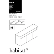 Habitat Kubrik KUBR-LS-11-A 7973453 Sideboard manual cover