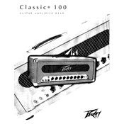 Peavey Classic 100 Amplifier manual cover