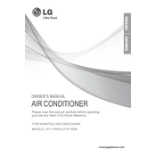 LG LP1111WXR LP1111WXR.AWYAOSU Air Conditioner manual cover