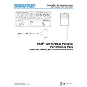 Shure P4MTRE1 Microphone manual cover